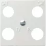 GIRA 025803 placa de parede/tampa de interruptor branco (025803)