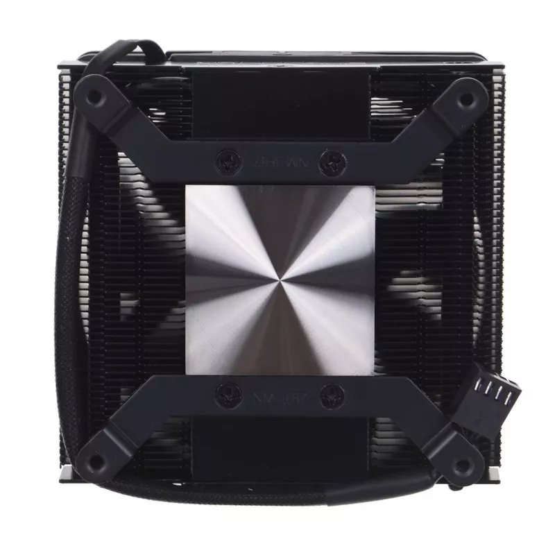 Dissipador de CPU Noctua NH-L9I-17XX chromax.Preto — dissipador low-profile LGA1700, ventoinha de 92 mm, 37 mm de altura