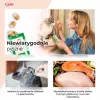 INABA Churu Bites frango com atum e salmão - Petiscos para gatos - 3x10 g