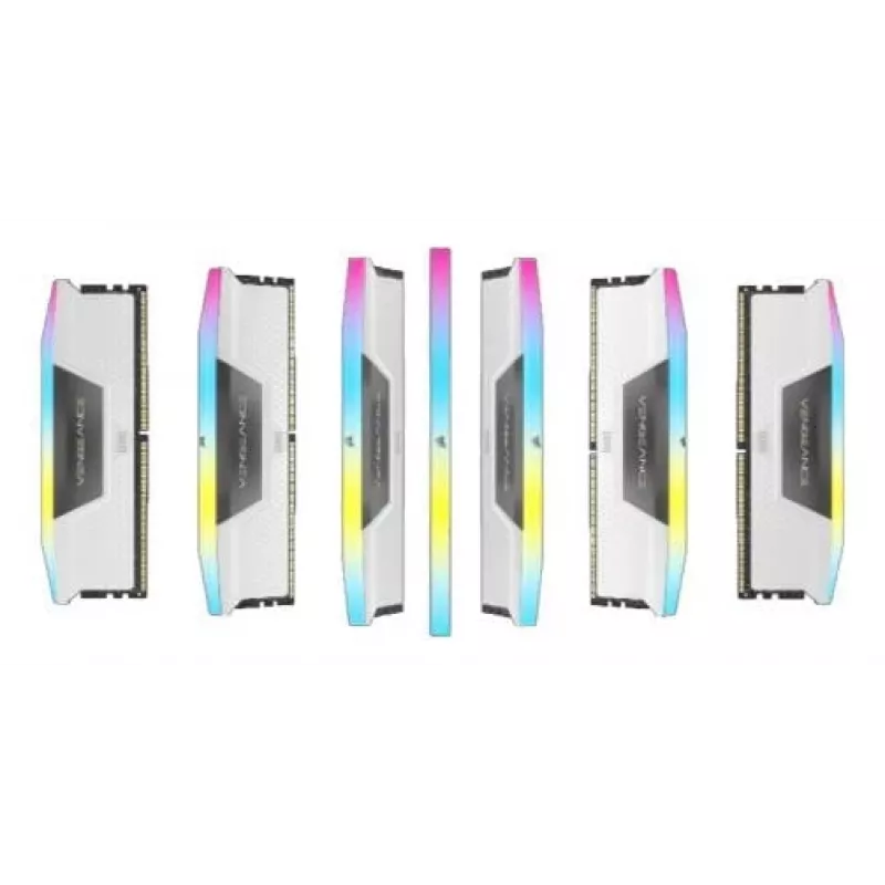 Corsair VENGEANCE RGB DDR5 5600MT/s 64GB (2x32GB) branco - 64 GB - DIMM
