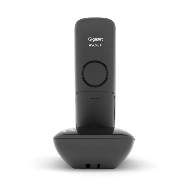 Telefone analógico/DECT Gigaset AS690 identificação de chamadas auscultador sem fios preto