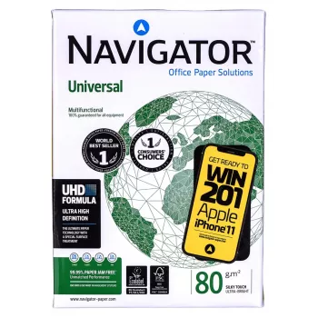 Papel de impressora universal Navigator A4 500 folhas