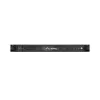 Caixa rack Lanberg SC01-4201-10B 1U preto 4 ventoinhas