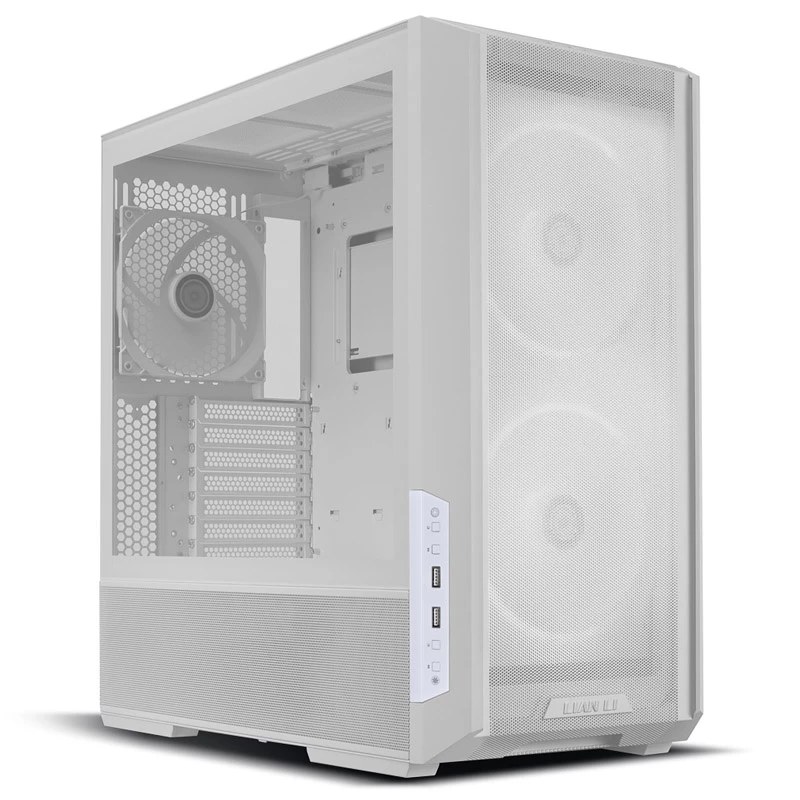 Lian Li LAN216-1W painel de E/S com controlador ARGB para LANCOOL 216, branco
