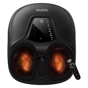 Massajador de pés Shiatsu Renpho preto PEU-RP-FM058R-BK PEURPFM058RBK (PEU-RP-FM058R-BK)