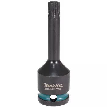 makita Impact Black 1/2 Torx chave de caixa tamanho: T50 comprimento: 78,0 mm (E-19831)