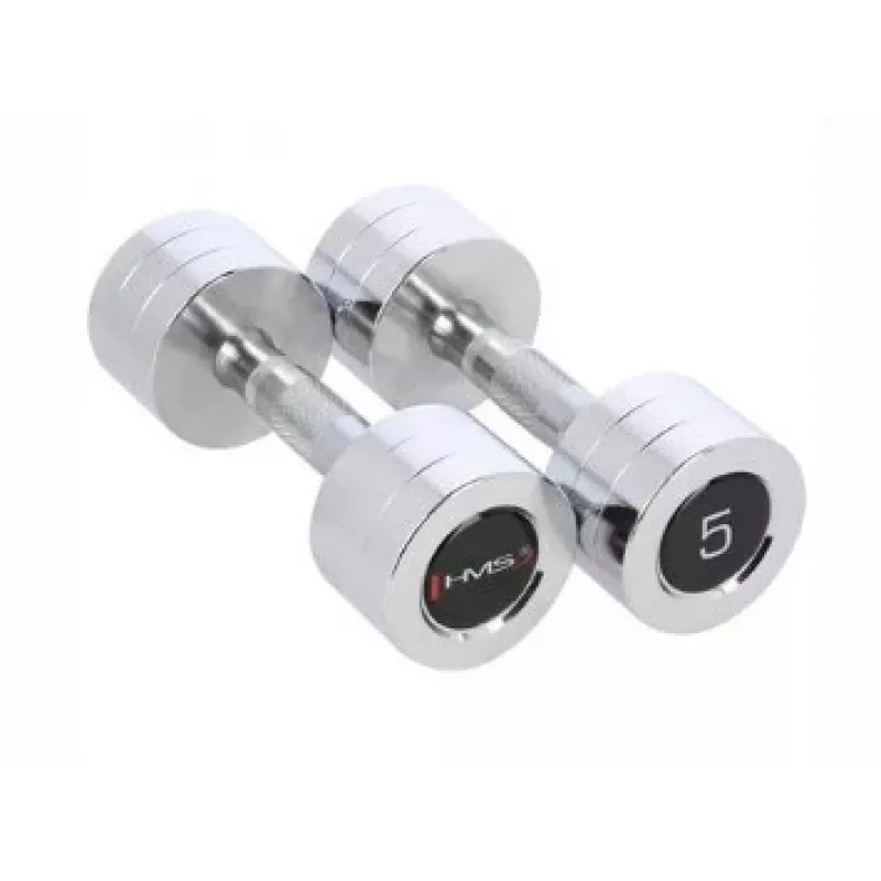 HMS Fitness CHD05 Haltere de peso fixo 5 kg 2 unid.