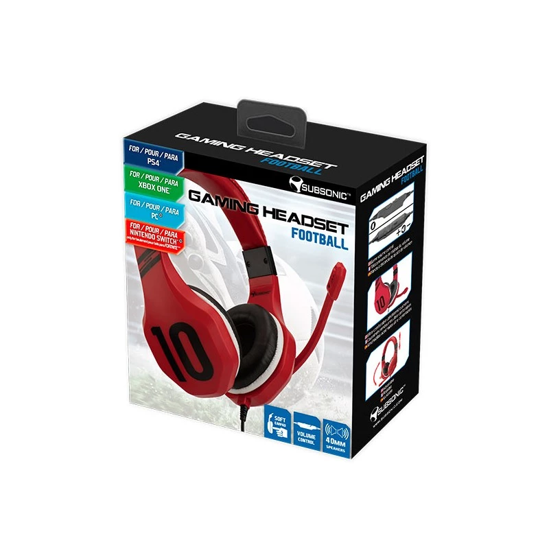 Auscultadores Subsonic SA5582-2