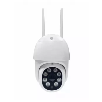 Câmara Wi-Fi exterior DENVER IOC-224 — câmara de vigilância resistente às intempéries com conectividade sem fios
