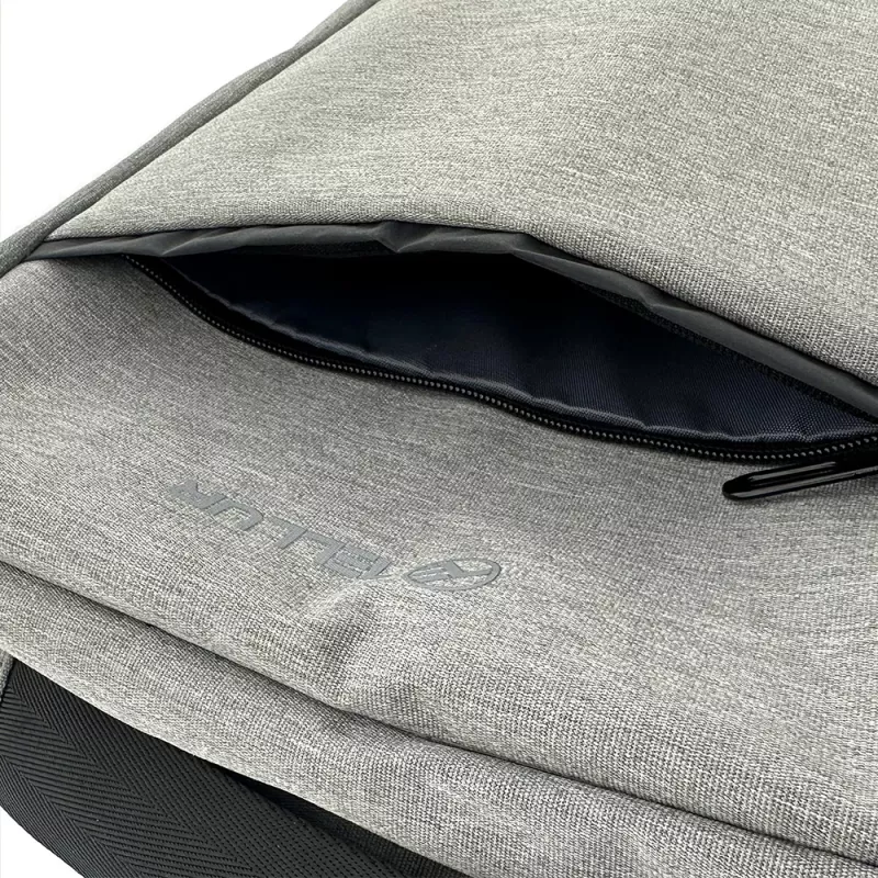 Mochila para portátil Tellur Nomad 15.6 polegadas, cinzento – compartimento acolchoado para portátil, bolsas organizadoras