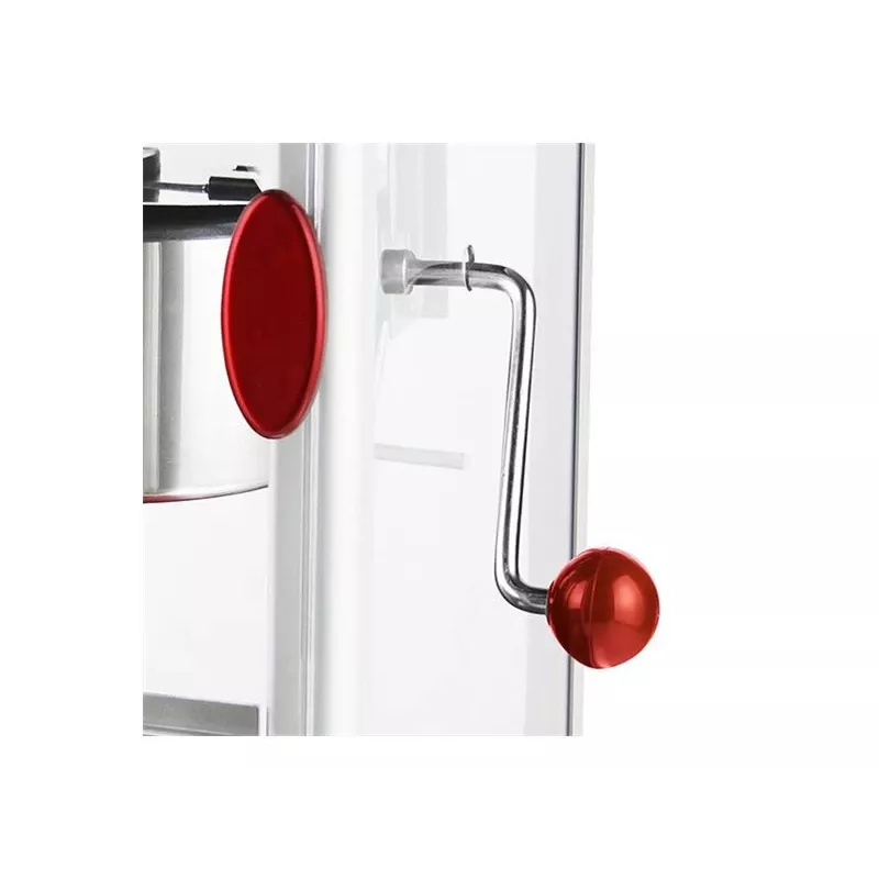 Emerio POM-120650 máquina de pipocas, 360 W, vermelha/prateada