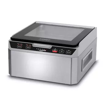 Caso | Máquina de vácuo com câmara | VacuChef 40 | Potência 280 W | Aço inoxidável