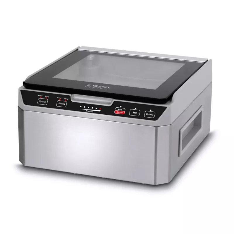 Caso | Máquina de vácuo com câmara | VacuChef 40 | Potência 280 W | Aço inoxidável