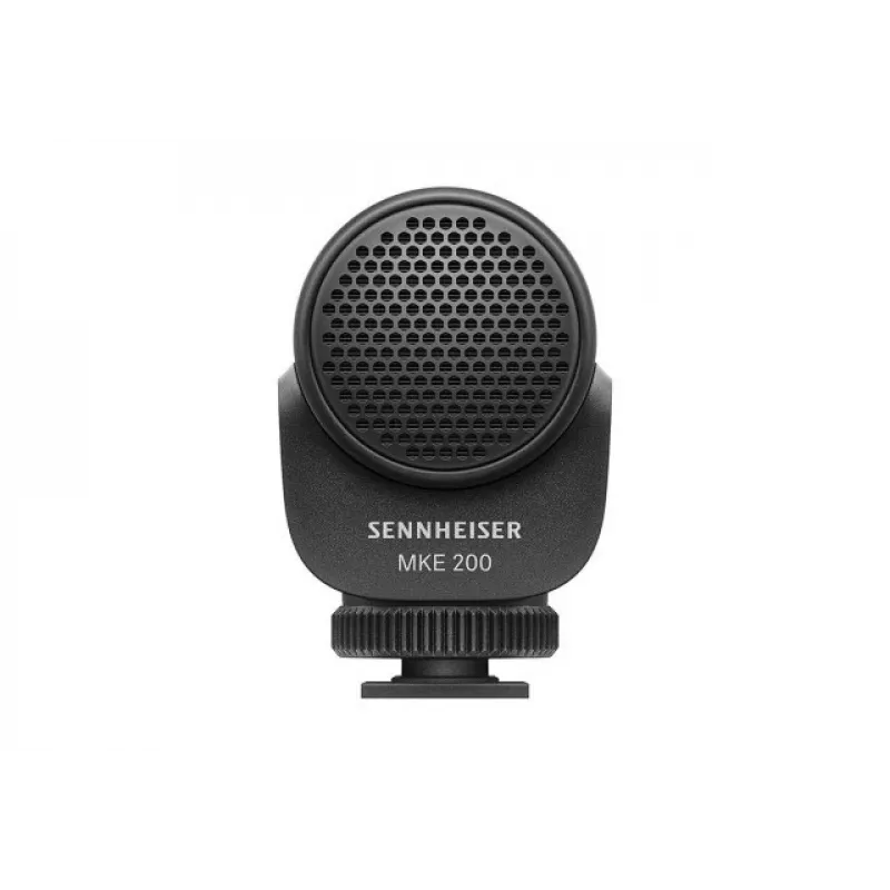 Sennheiser MKE 200 - microfone condensador, supercardioide