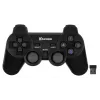 VAKOSS GP-4705BK comando sem fios USB, PC/PS3, vibração dual shock, analógico/digital, preto