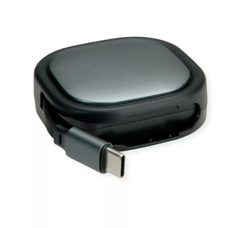 Cabo enrolável USB2.0 ROLINE C-C ST/ST 1,2m – Cabo – Digital/Dados (11.02.8420)