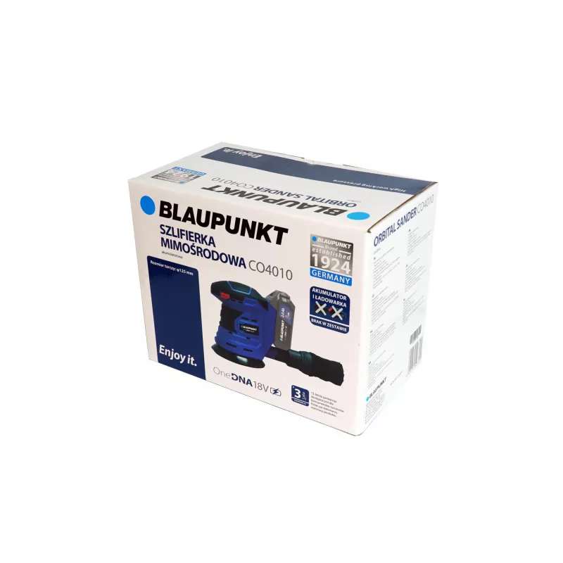 Lixadeira excêntrica Blaupunkt CO4010 18V