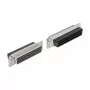 Conector de cabo DeLOCK 66723 D-Sub HD 50 pinos preto prateado