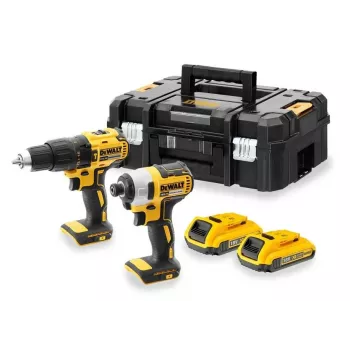 DeWALT DCK2060D2T-QW aparafusadora/chave de impacto amarelo