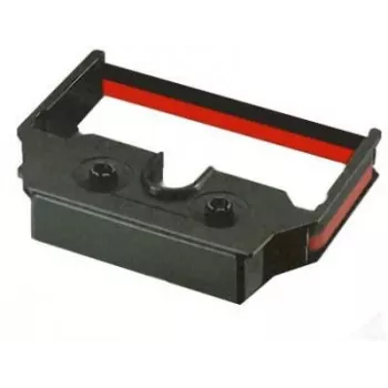 Cassete de fita Epson ERC02IIBR para mecanismos M-210/211/215, preto/vermelho