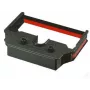 Epson ERC02IIBR (ERC 02BR) cartucho de fita C43S015425 para M-210/210S/210V/211/211V, preto/vermelho