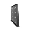 Prateleira Extralink SHELF 1U para armários de parede de 19 polegadas, 1U, 300 mm, preta, metal