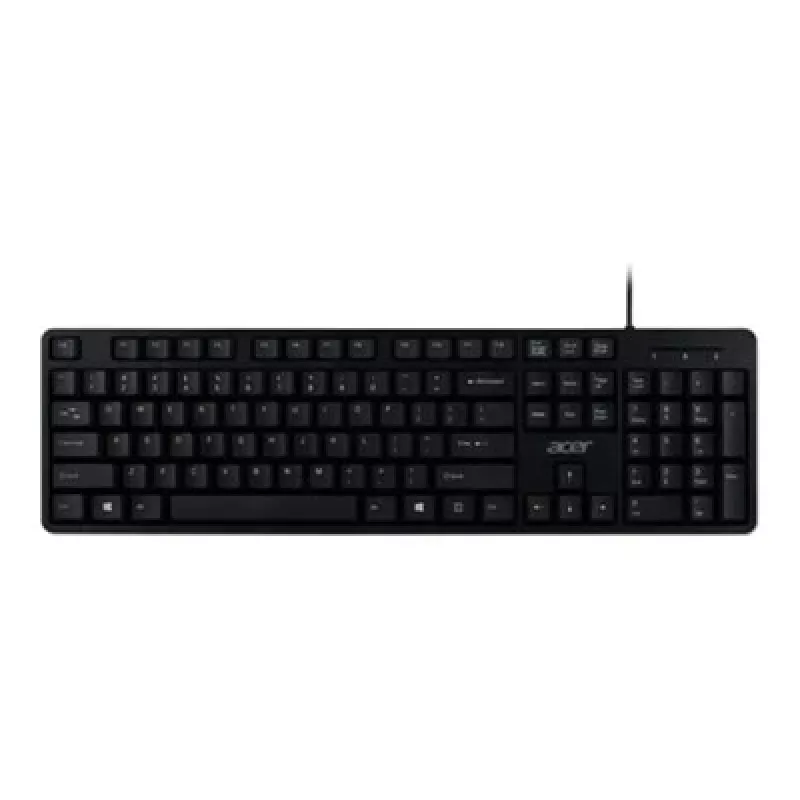 Acer AKW900 GP.KBD11.04F teclado com fio USB, US International QWERTY, preto