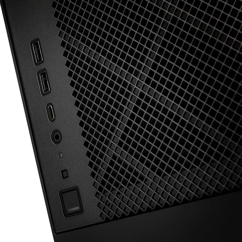 SilverStone ALTA G1M - Torre MicroATX - Micro-ATX - sem fonte de alimentação (SFX12V/SFX-L12V) - preto - USB/áudio