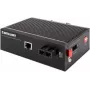 Intellinet 508322 conversor de média industrial, 10Base-T/100Base-TX para 100Base-FX, RJ-45 para SC monomodo, até 20 km, 1310 nm