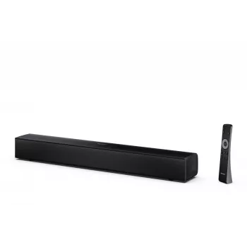 Barra de som Sharp HT-SB121 preta 2.0 canais 120 W