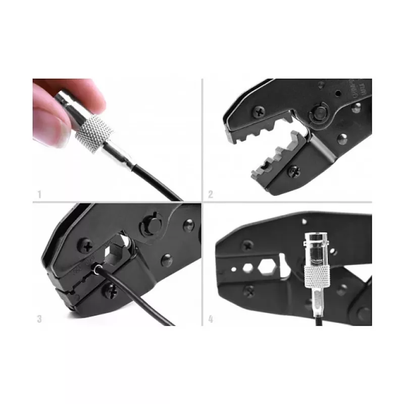 Delock 90532 Inserto de crimpagem Ratchet IV para alicates de crimpar 90295/90296/90527/90528