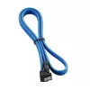 CableMod ModMesh - cabo SATA - Serial ATA 150/300/600 - SATA (W) angular para SATA (W) - 60cm - azul-claro (CM-CAB-RSAT-N60KLB-R)