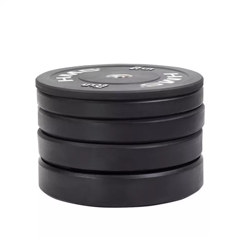 Disco de peso olímpico com revestimento de borracha HMS Fitness BBR15 1 unid.