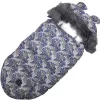 Saco de dormir para carrinho de bebé Extralink Kdiki com capuz com orelhas, 100 cm