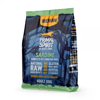 PRIMAL SPIRIT sardinha ibérica – ração húmida para cães – 1 kg