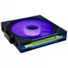 Ventoinha de caixa Lian Li UNI FAN SL-INF Wireless ARGB PWM 140 mm, preta