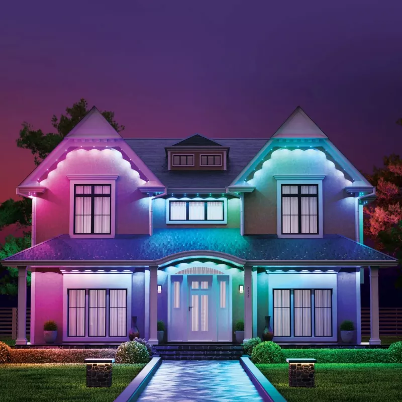 Iluminação exterior Nanoleaf N7401E00-5POL 5 m multicolorida permanente