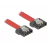 Cabo SATA DeLOCK 0,3 m SATA III 7 pinos vermelho