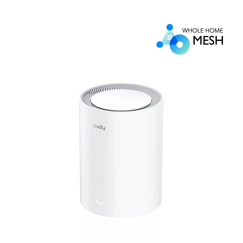 Sistema Mesh Cudy M1800 Dualband Wi-Fi 6 Interno Branco