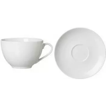 Pires de cappuccino em porcelana ritzenhoff & breker Snap BIANCO — apto para máquina de lavar louça