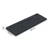 Teclado sem fios WK-200 preto