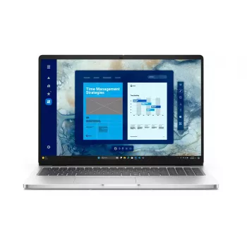 DELL Pro 16 PC16250 Intel Core Ultra 5 235U portátil 40,6 cm (16 polegadas) Full HD+ 16 GB DDR5-SDRAM 512 GB SSD Wi-Fi 6E (802.11ax) Windows 11 Pro alemão Platinum