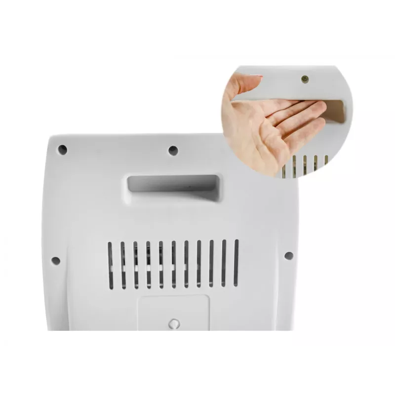 Adler | Aquecedor | AD 7709 | Aquecedor halogéneo | 800 W | Número de níveis de potência 2 | Branco