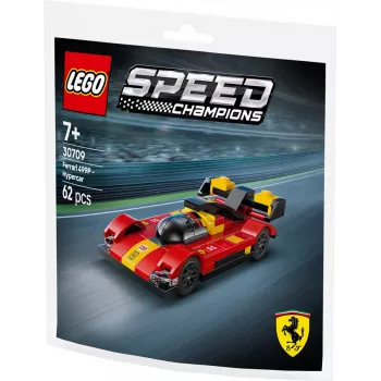 Brinquedo de construção LEGO Speed Champions Ferrari 499P Supersportwagen Polybag 30709