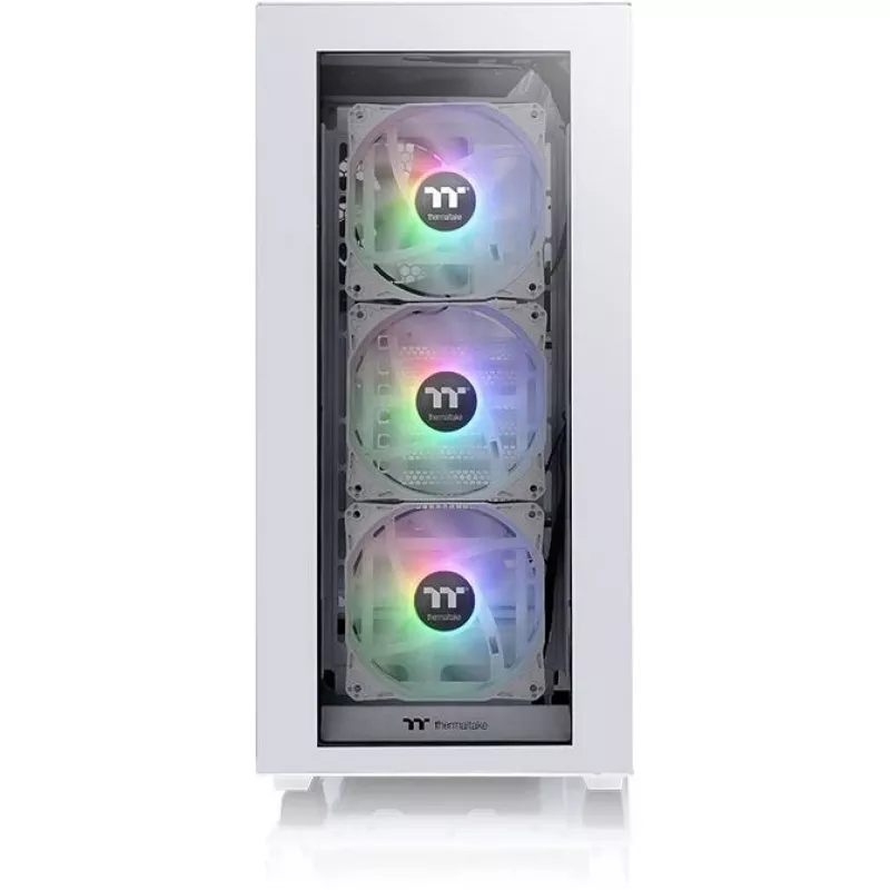 Caixa de PC Thermaltake Divider 300 TG Snow ARGB Midi Tower branco