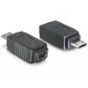 Adaptador USB micro-B macho para Mini-USB 5 pinos DeLOCK 65063