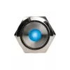 Botão de pressão DimasTech botão antivandalismo 22mm Silverline Dot RGB PD215, 22 mm