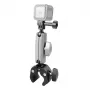 Suporte de mota PULUZ para action cams (DJI, GoPro, Insta360) (preto)