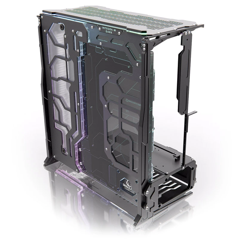 Singularity Computers Spectre Integra-M Mid Tower Elite Dark - preto
