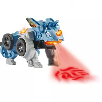 Switch & Go Dinos - Fire-Mini-Triceratops, figura de brincar